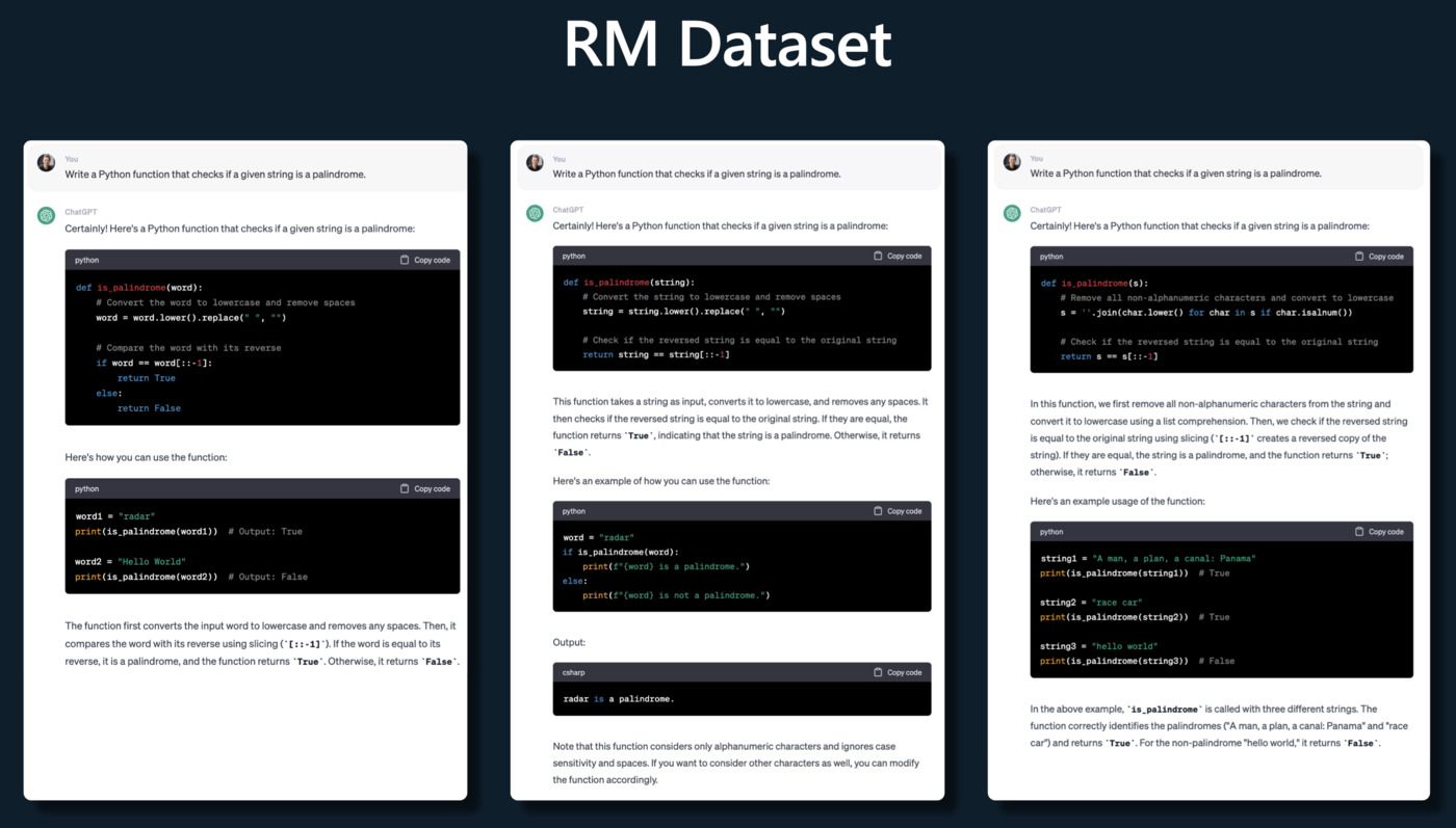 RM Dataset